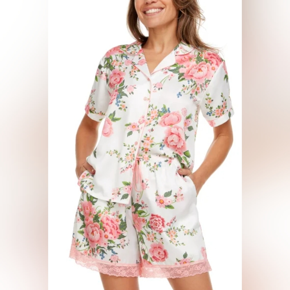 Flora Nikrooz Satin Pajamas Set